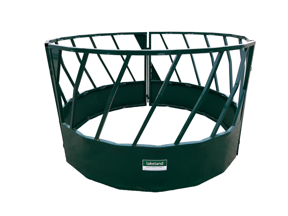 Cattle Feeder | Lakeland Heavy Duty Round Bale Feeder-Slant Bar