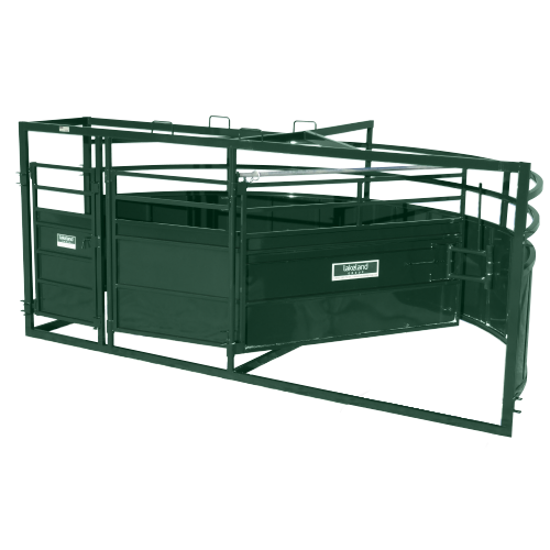 Cattle Crowding Tub | Lakeland 8.5ft Cornerless Cattle Crowding Tub