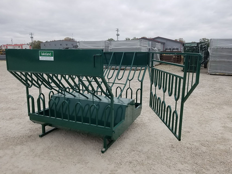 Goat Feeder | Lakeland Round Bale Feeder