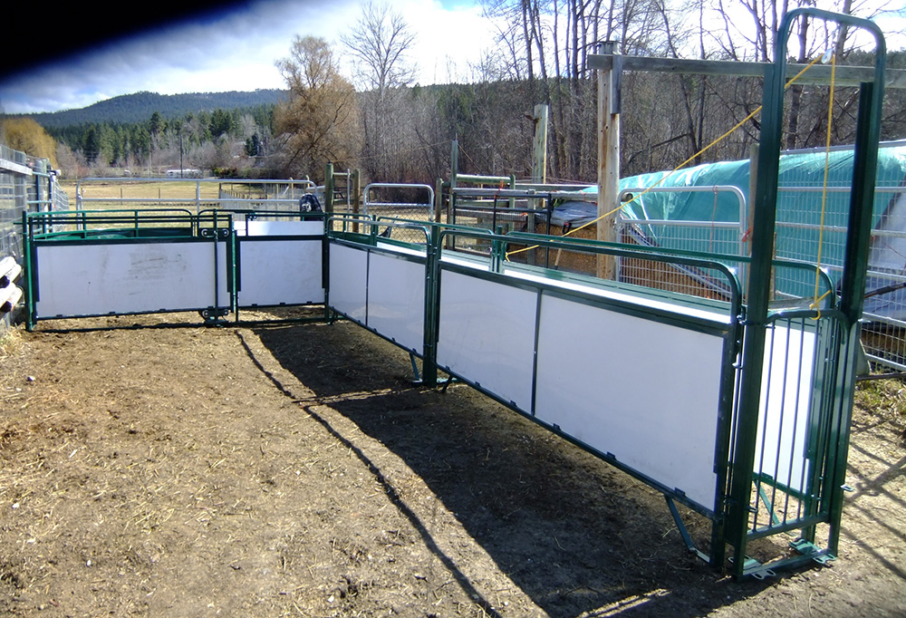 Working Chute and Crowding Tub | Lakeland