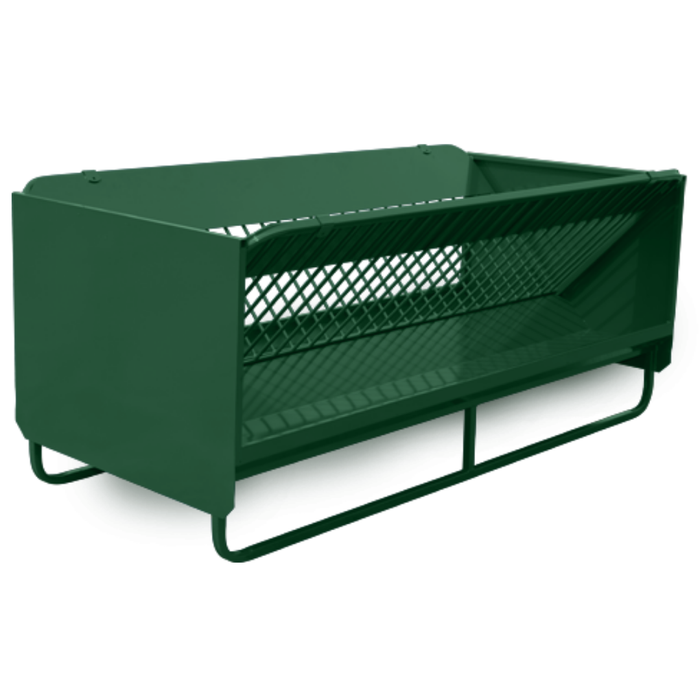 Goat Feeder | Lakeland Square Bale Hay and Grain Feeder
