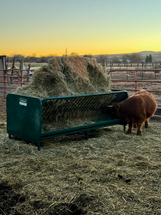 Goat Feeder | Lakeland Square Bale Hay and Grain Feeder