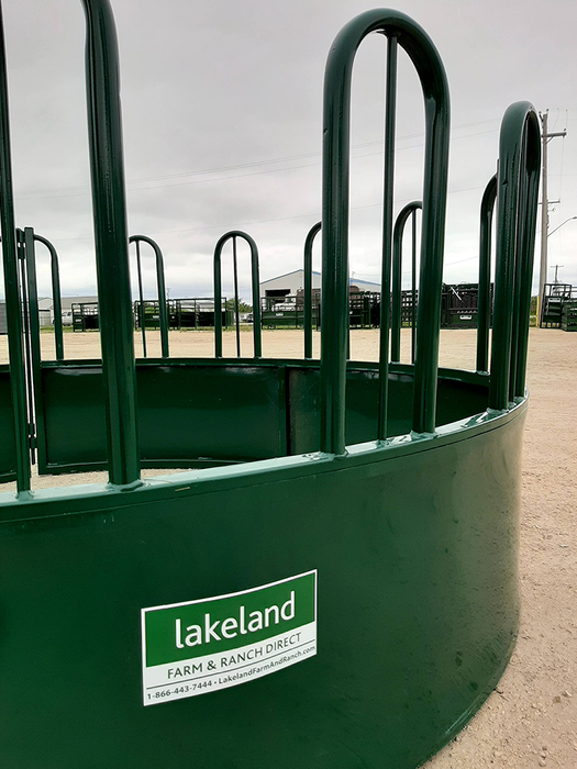 Horse Feeder | Lakeland Heavy Duty Tombstone Round Bale Feeder