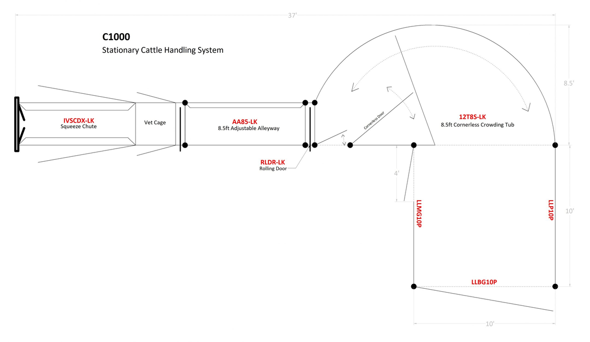 Cattle Handling System | Lakeland C1000