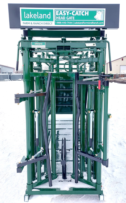 Lakeland Deluxe Cattle Squeeze Chute –  Easy Catch