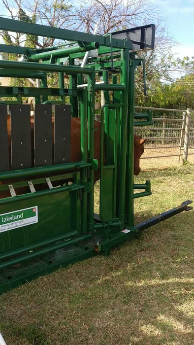 Lakeland Deluxe Cattle Squeeze Chute –  Easy Catch