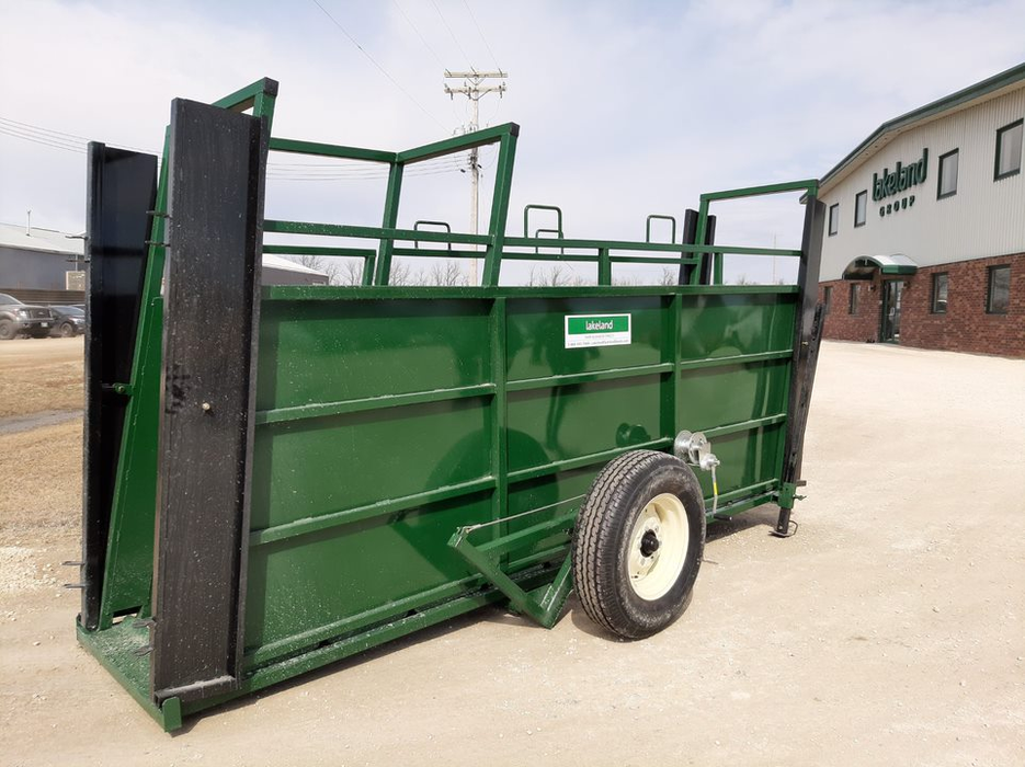Cattle Loading Chute | Lakeland Portable Cattle Loading Chute with Adjustable Height Floor
