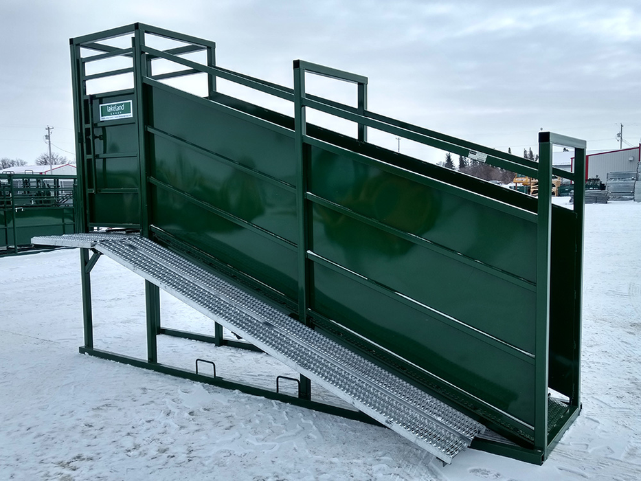 Cattle Loading Chute | Lakeland Stationary Feedlot Loading Chute