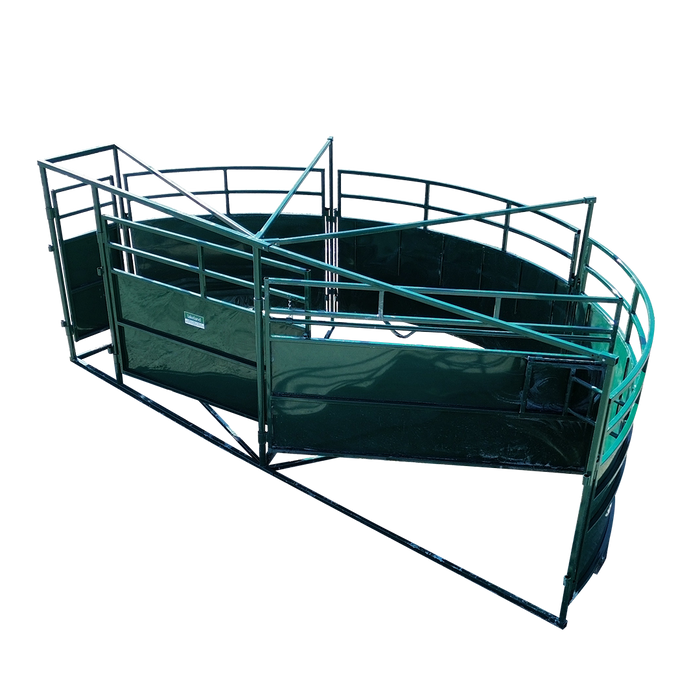 Cattle Crowding Tub | E-Series 8ft Cornerless Crowding Tub
