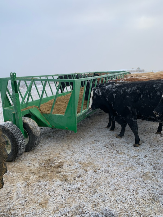Portable Bunk Feed Wagon | Lakeland