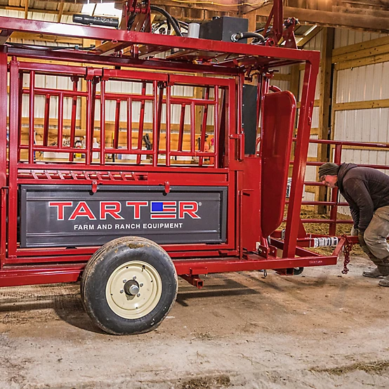 Tarter Wheel Kit for CattleMaster Chutes