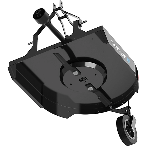 Tarter 4 ft. Round Back Rotary Cutter, Black