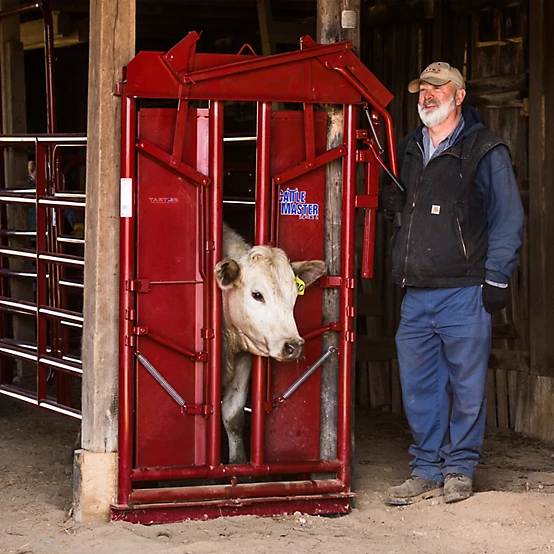 Tarter CattleMaster Series 6 Manual Headgate for Cattle Up to 1,400 lb.