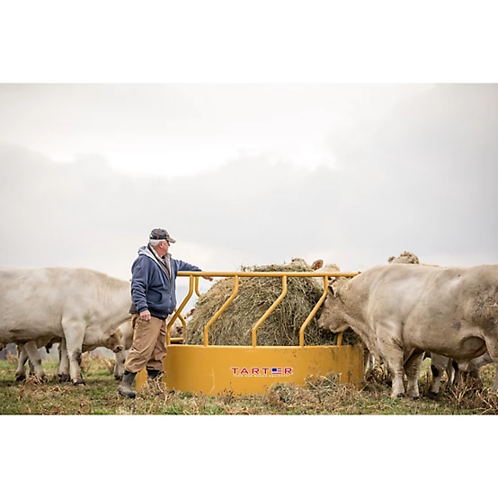 Tarter 1 Round bale Titan Tall Bale Feeder Super-Round Bale Feeder, 3 pc.