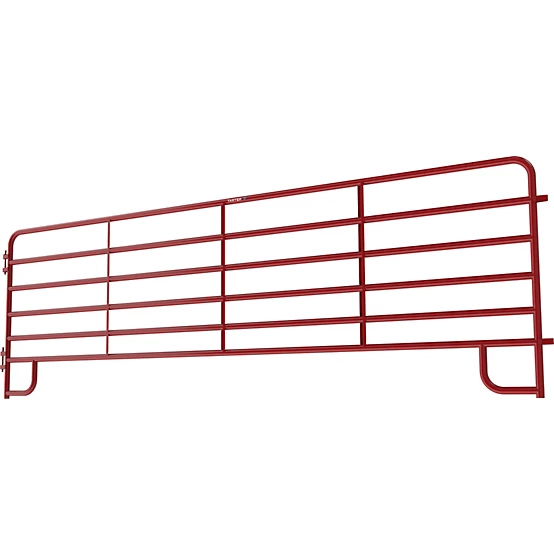Tarter 16 ft. 6-Bar Extra Heavy-Duty Red Corral Panel, 2 in. Tube